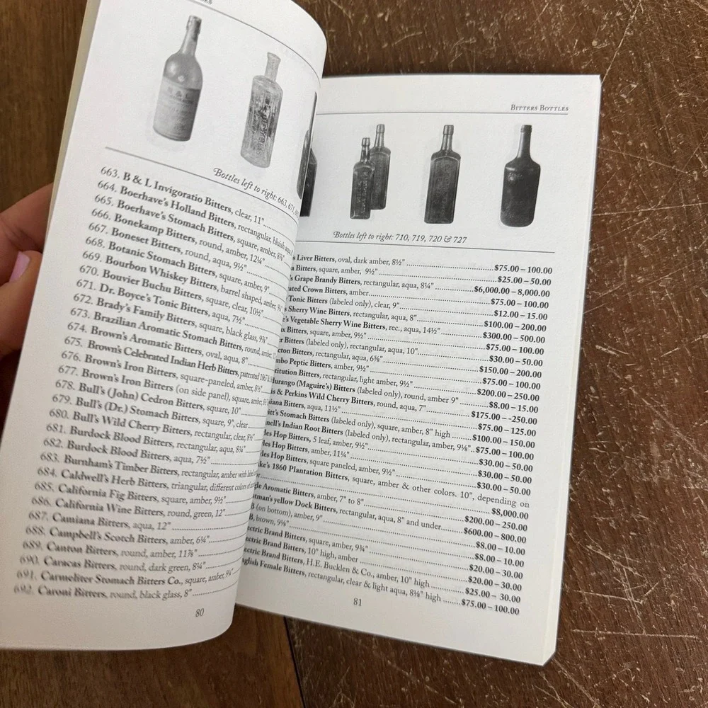 Bottle‎ Pricing Guide Hugh Cleveland 2000 Values Identification paperback book
